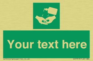 Custom Safe Condition Hand sanitiser